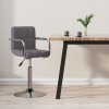 Barová židle taupe textil 334552