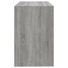 Psací stůl šedý sonoma 101 x 50 x 76,5 cm kompozitní dřevo 812997