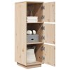 Skříň highboard 34 x 40 x 108,5 cm masivní borové dřevo 820167
