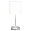 Stolní lampy 2 ks dotykové tlačítko bílé E14 51038