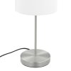 Stolní lampy 2 ks dotykové tlačítko bílé E14 51038
