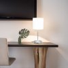 Stolní lampy 2 ks dotykové tlačítko bílé E14 51038