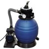 Písková filtrace s čerpadlem 400 W 11 000 l/h 90291