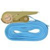 Ráčnové upínací pásy 10 ks 0,8 tun 4 m x 25 mm modré 142653