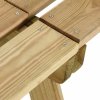 Zahradní lavice 160 cm impregnované borové dřevo 318401