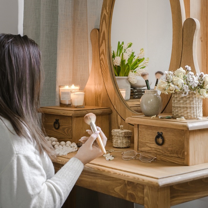 Náš soukromý ráj krásy: toaletní stolky