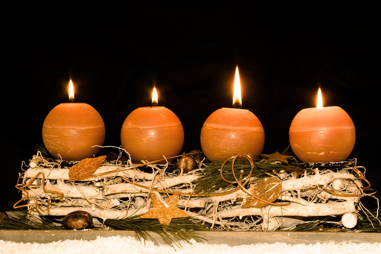Jak si vytvořit adventní věnec?