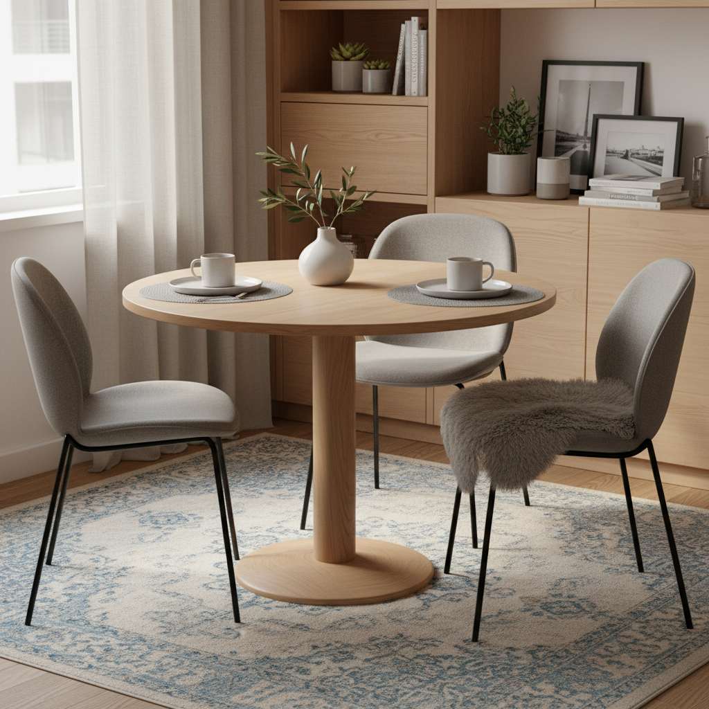 Jídelní stůl a židle do malého bytu