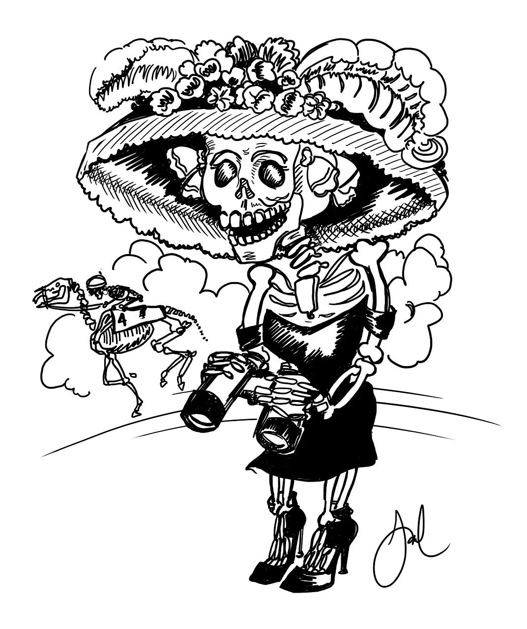 catrina-calavera-3810017_1280