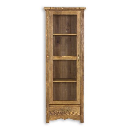 54153 7 retro vitrina western lud11 barevne provedeni tmavy vosk k02