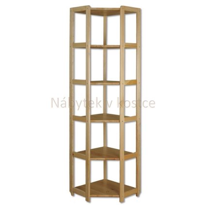 53103 rohovy regal z masivu drewmax bog101