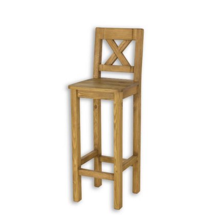 53793 11 rustikalni barova zidle cordoba sil23 barevne provedeni tmavy vosk k02