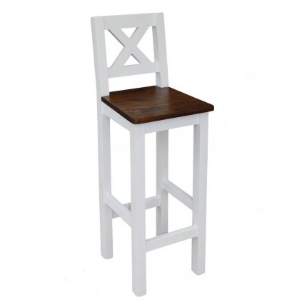 Rustikální barová židle SWEET HOME BAR23 (Barevné provedení vybrat barvu)