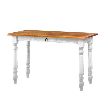 54102 12 rustikalni jidelni stul white home mes04 se suplikem barevne provedeni bily vosk k17 tmavy vosk k02