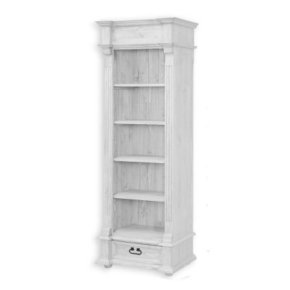54000 14 rustikalni knihovna white home reg04 barevne provedeni bily vosk k17