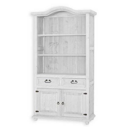 54006 22 rustikalni knihovna white home reg06 barevne provedeni bily vosk k17 bily vosk k17