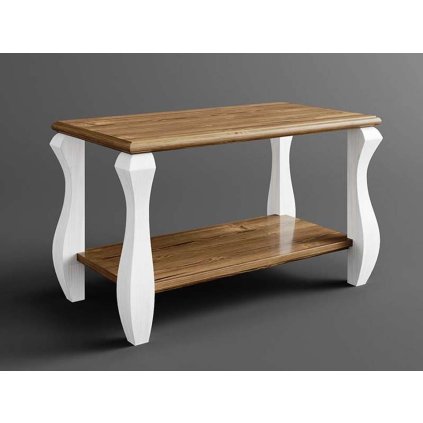 58446 2 rustikalni konferencni stolek austin romance barevne provedeni bila hneda 22 05