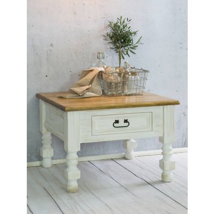 54315 14 rustikalni konferencni stolek white home mes08 barevne provedeni bily vosk k17 tmavy vosk k02 provedeni varianta b