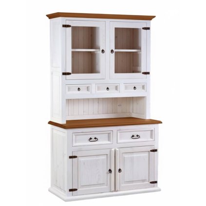 57147 4 bily kredenc do jidelny