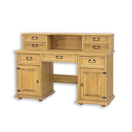 53688 11 rustikalni psaci stul cordoba bik05 barevne provedeni tmavy vosk k02 provedeni varianta b