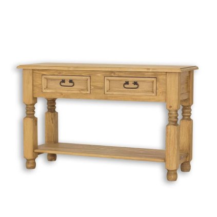 53739 13 rustikalni stolek cordoba mes09 toaletka se supliky barevne provedeni tmavy vosk k02