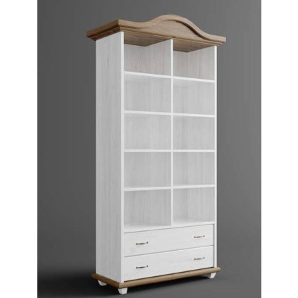 58443 7 rustikalni zamecka knihovna austin romance barevne provedeni bila hneda 22 05