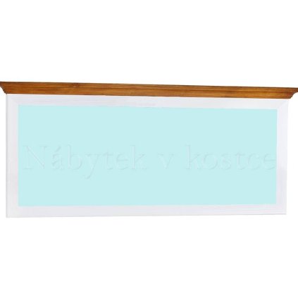 Rustikální zrcadlo SWEET HOME SLU1 167 cm (Barevné provedení Bílá - ořech lak)