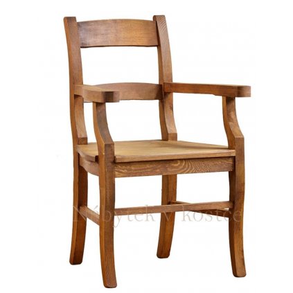 Rustikální židle MEXICANA SIL20 (Barevné provedení Lak - kaštan)