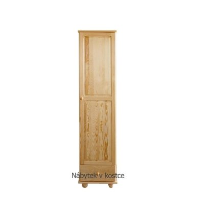 Skříň z masivu DEJ15/A-B (Rozměry 58x190x57 s tyčí)