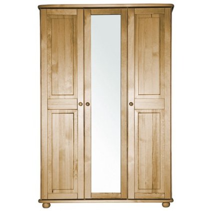 50217 11 50217 skrin z masivu klasik marcela kombinovana se zrcadlem