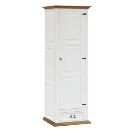 56154 1 jedno dverova skrin s policemi