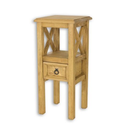 53742 15 stojan na kytku cordoba mes10 kvetinac barevne provedeni tmavy vosk k02