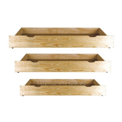 Šuplík pod postel hloubka 85 cm (Šířka 97 cm)