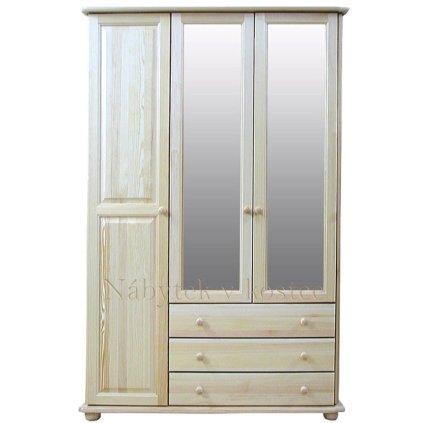 53052 tridverova satni skrin rosita se zrcadlem