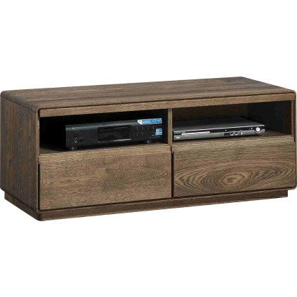 59646 7 dubovy televizni stolek dub paleny