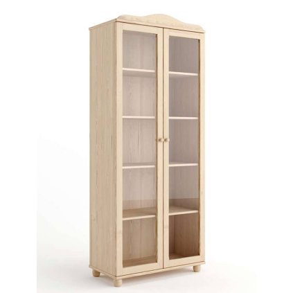 60360 9 vitrina z masivu bianca malaga barevne provedeni popel bn002