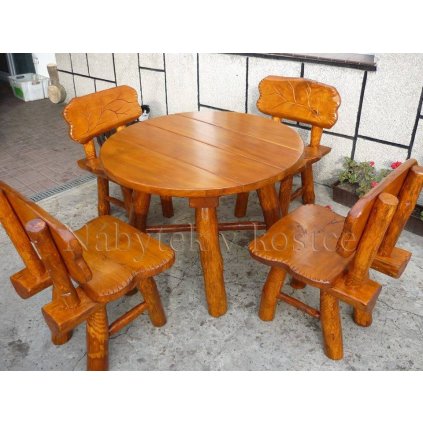 53577 zahradni nabytek brac s kulatym stolem