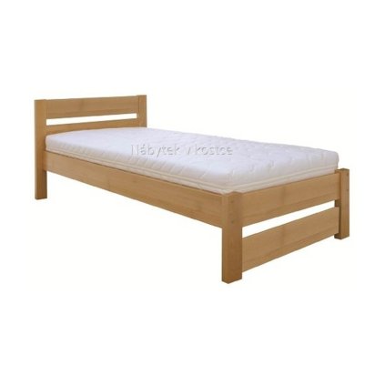 Buková postel Lhotse LK 180 SKLADEM 80x200 cm (Rozměry 80x200 cm)