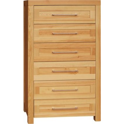 74605 suplikova komoda delta 17 barva vzor delsol hneda