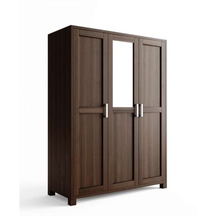 60453 13 bukova skrin kansas vito se zrcadlem barevne provedeni orech