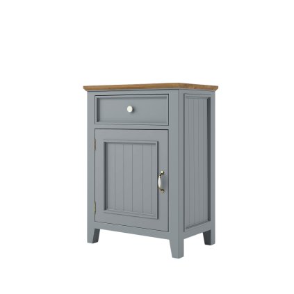 Komoda PROVENCE K15P z masivu šedomodrá