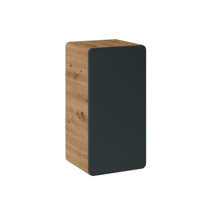 66568 szafka wiszaca do lazienki aruba cosmos 810 dab artisan czarny mat32500