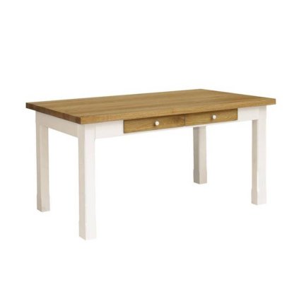 69698 jidelni stul provence se supliky dubova deska kremovy