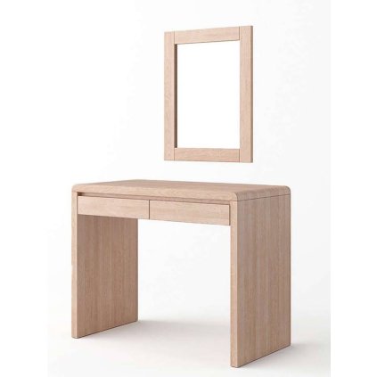 58497 8 bukovy toaletni stolek louisiana se zrcadlem barevne provedeni prirodni