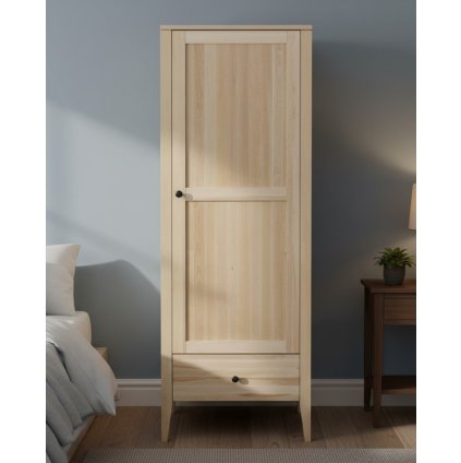 65806 2 skrin policova buk masiv lak suplik