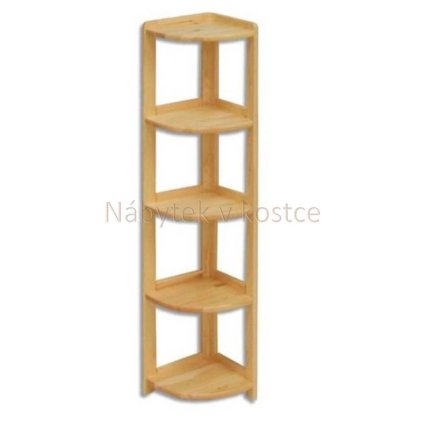 53112 dreveny rohovy regal drewmax bog132