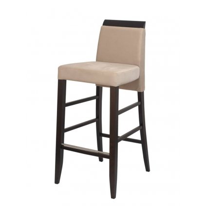 Dubová barová židle ARTE lak (Barevné provedení Dub - bílá)