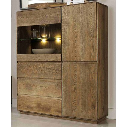 59607 dubova komoda atlanta 45 dub paleny darek zdarma