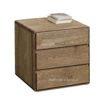 51858 20 dubova skrinka na koleckach atlanta 85 dub paleny barevne provedeni dub paleny