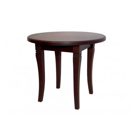 Dubový jídelní kulatý stůl JARO olejovaný (Barevné provedení Dub bianco, Rozměr stolu 100 cm)